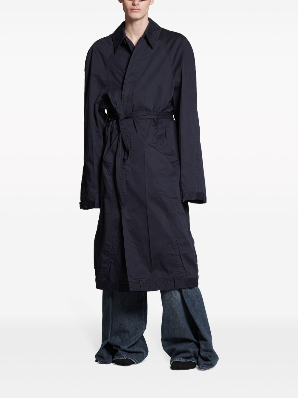 Balenciaga deconstructed cotton coat – Cotton 100% - view 4