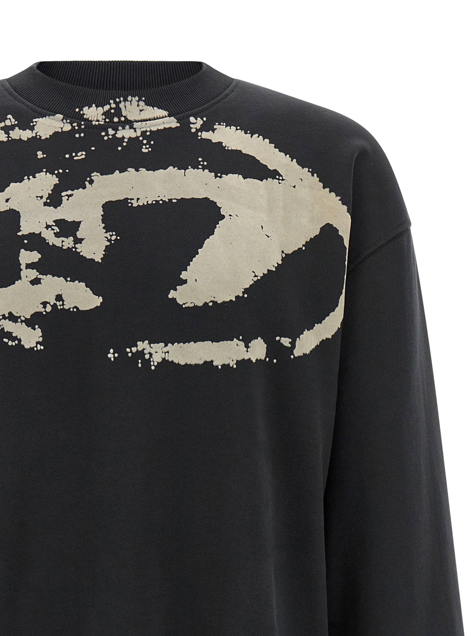 Diesel S-boxt-n5 Sweatshirt – 100% cotton - view 3