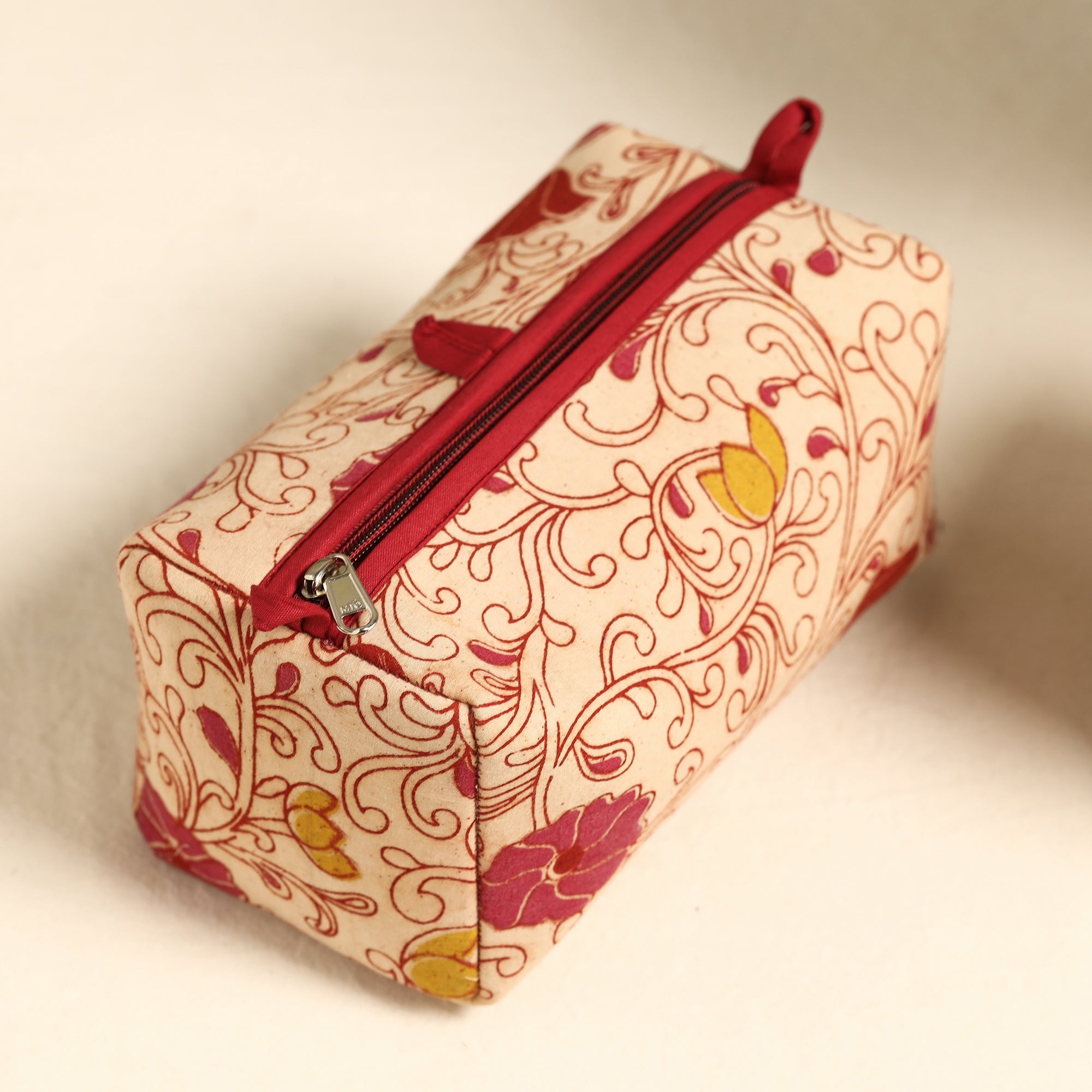 ITOKRI CRAFTS INITIATIVE Beige - Handmade Cotton Toiletry Bags (Set of 3) 37 - view 4