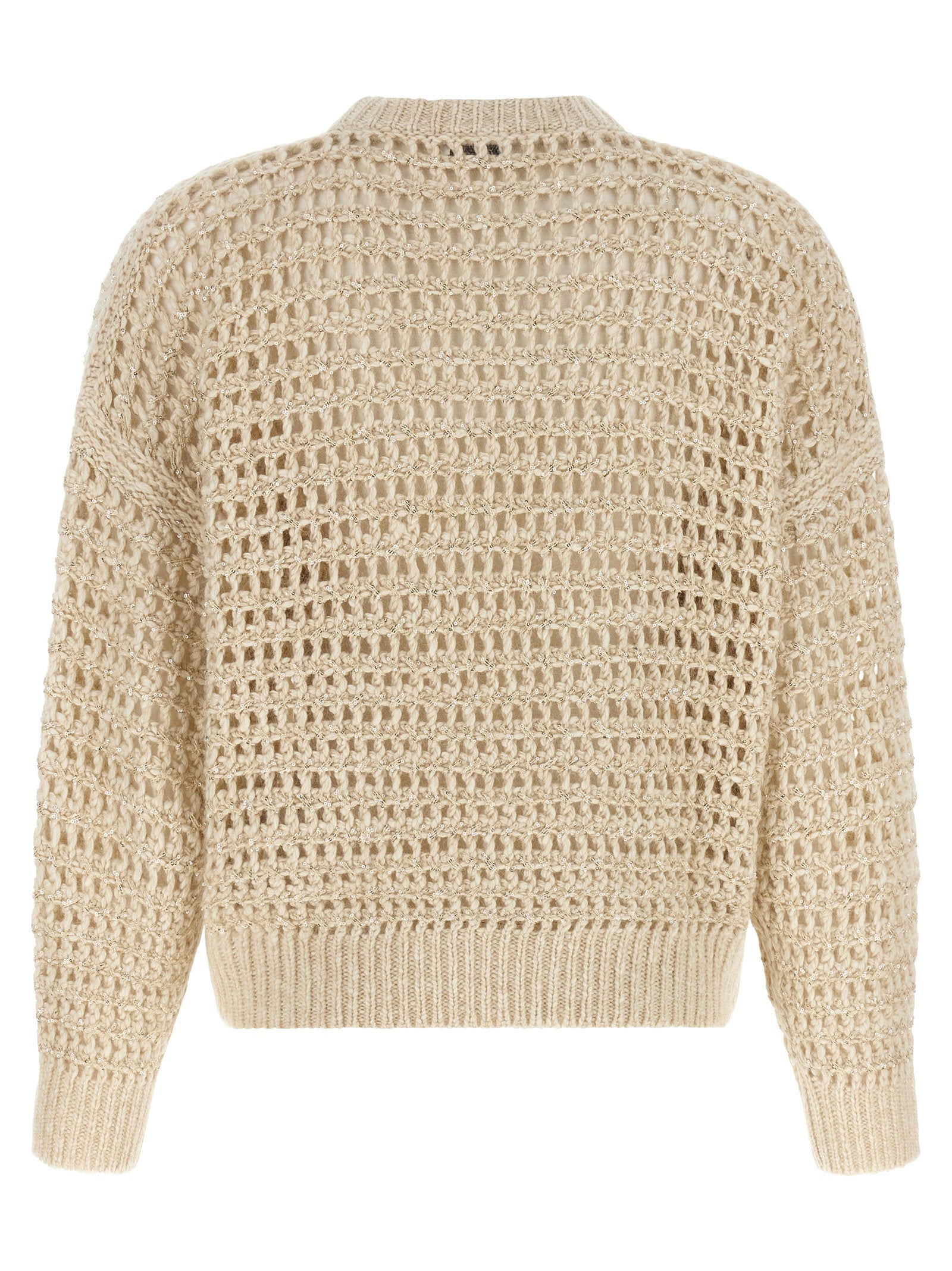 Brunello Cucinelli Dazzling Braids Sweater - view 2