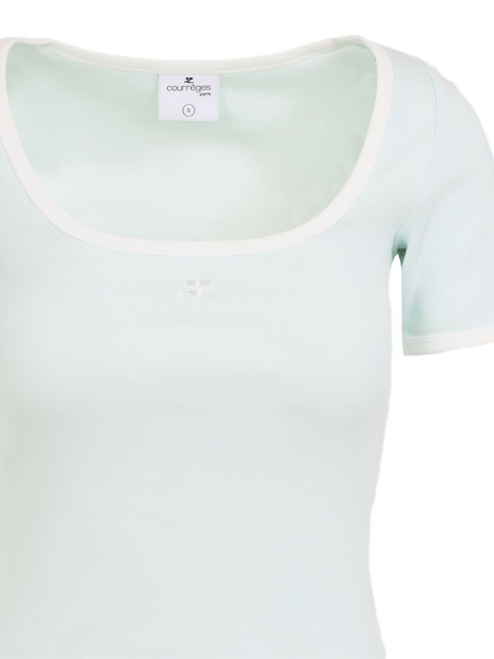 Courreges Pre Cotton short dress – 100% Cotton - view 2