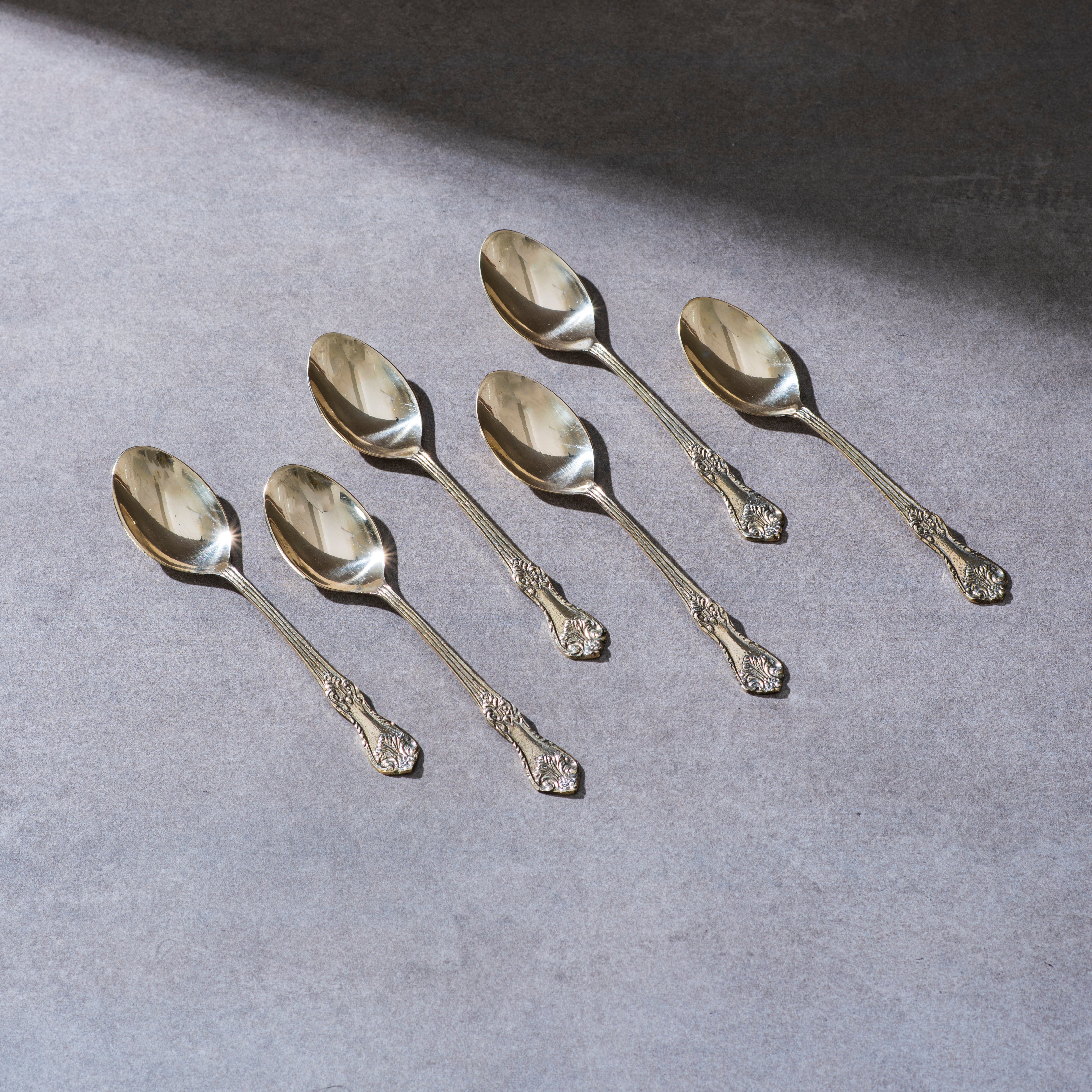 P-TAL Gift Box of Cutlery (Engraved Brass Forks & Spoons) - view 2