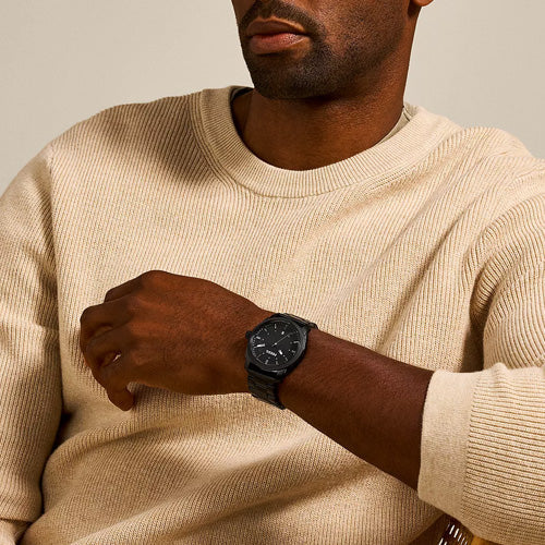 Fossil Machine Black Dial Men 42mm FS4775 - view 2