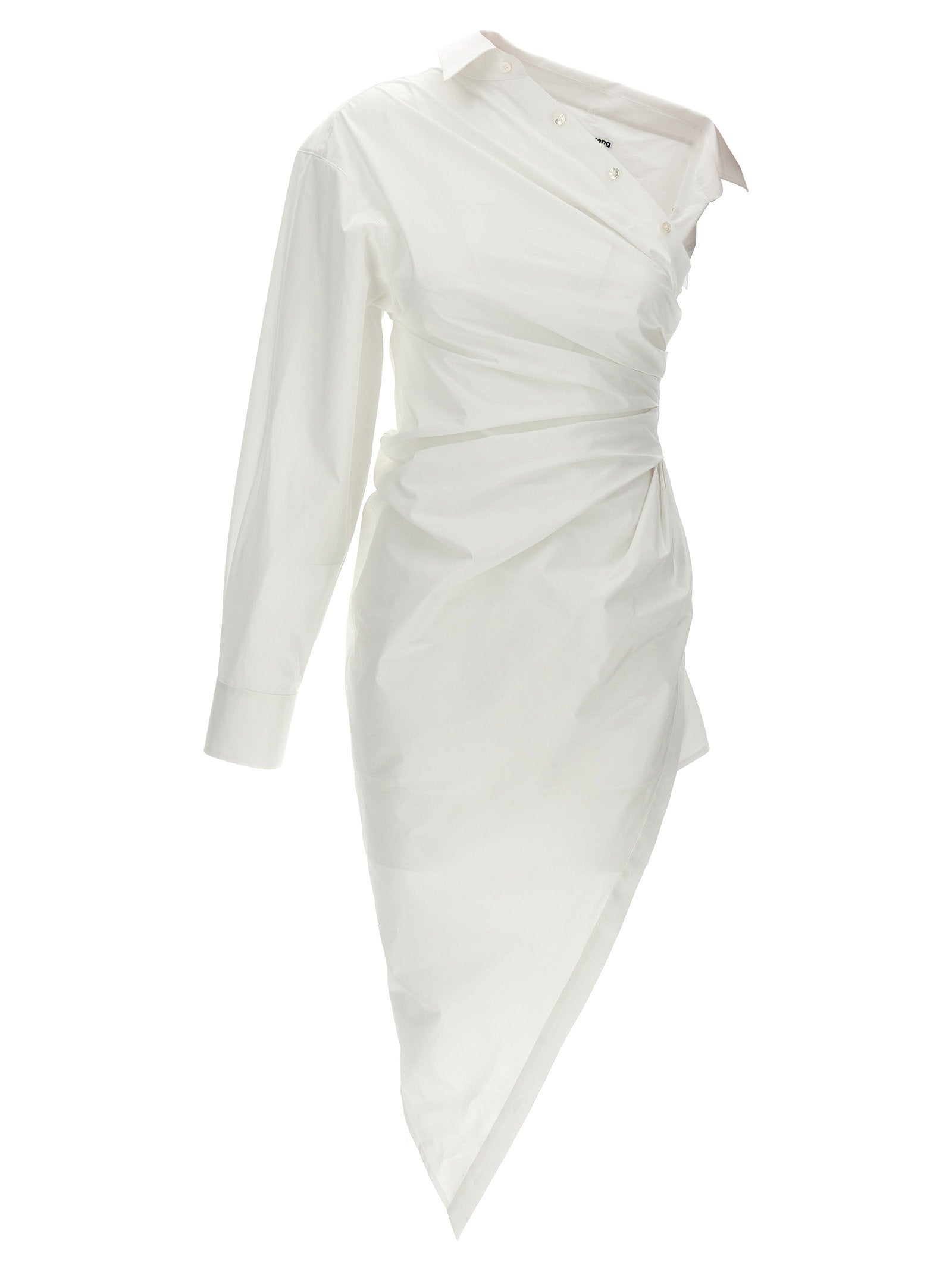 Alexander Wang Asymmetrical Shirt Dress – 96% cotton, 4% elastane