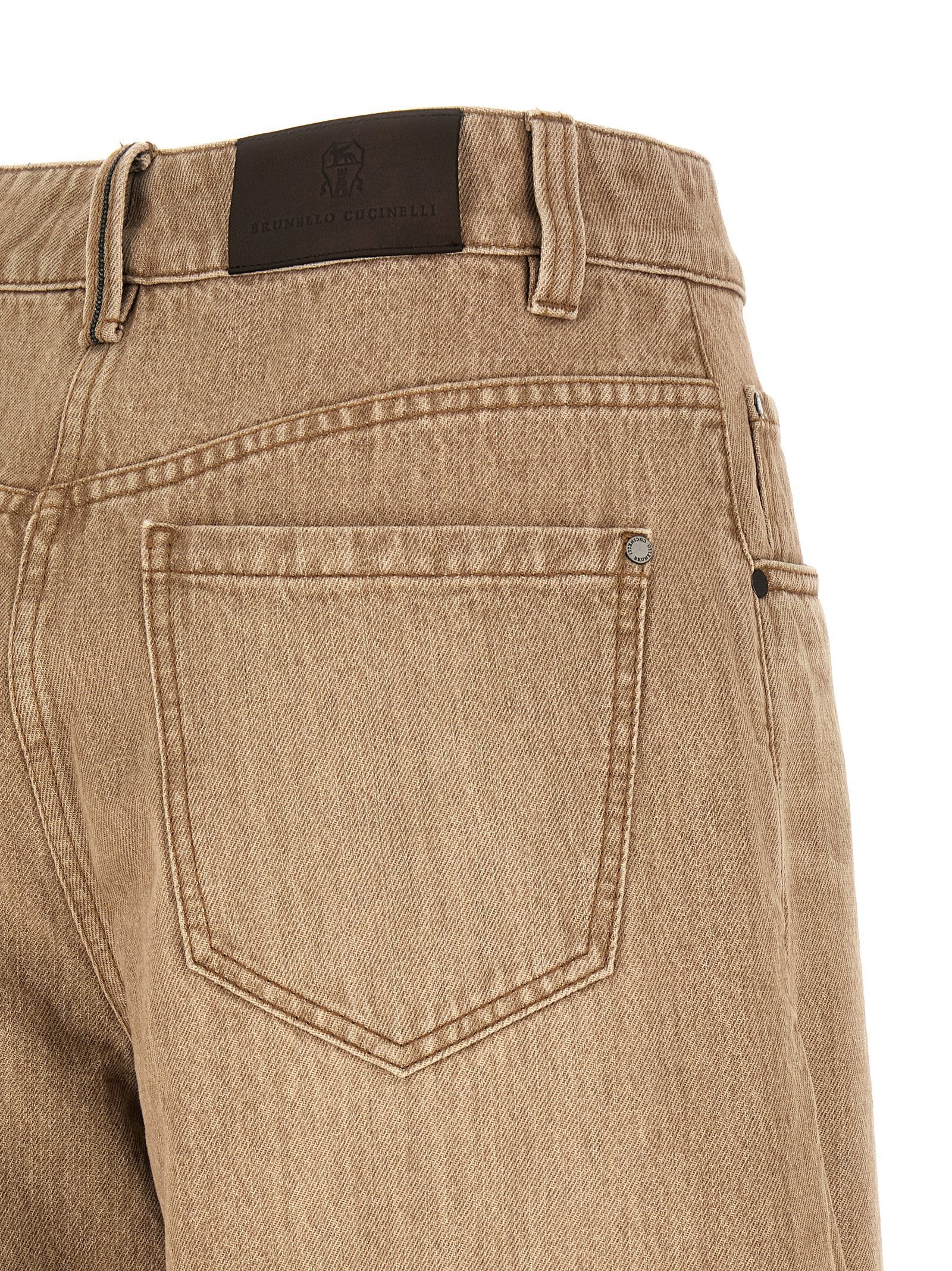 Brunello Cucinelli Wide Jeans – 100% cotton - view 4