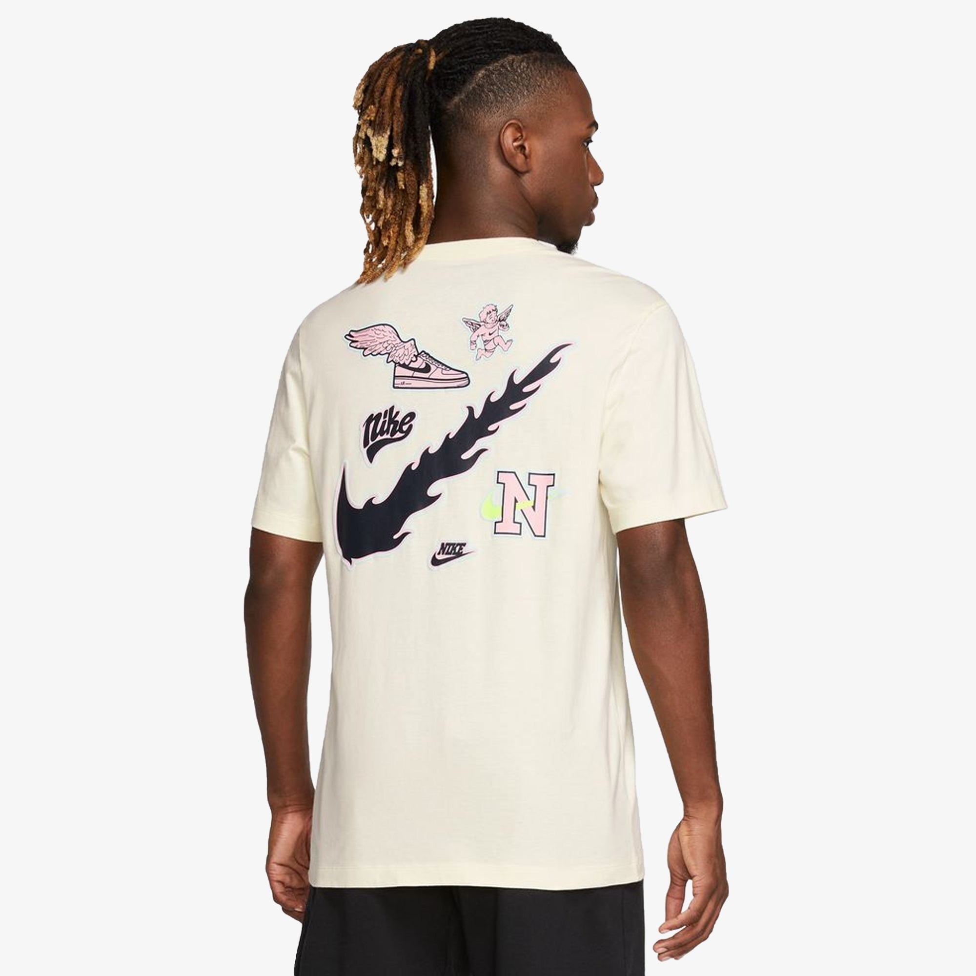 Nike | AS M NSW TEE OC PK3 LBR { COCONUT MILK