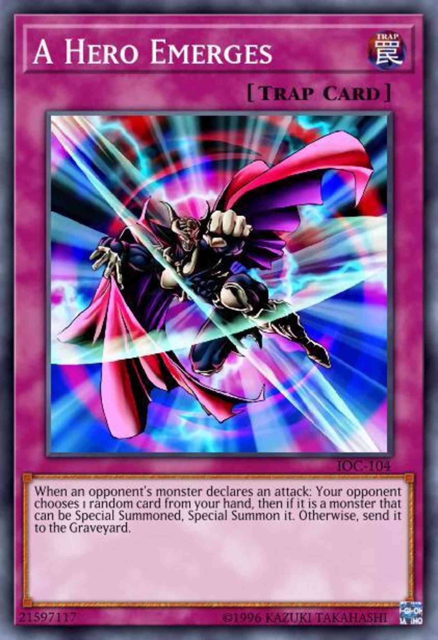 Yu-Gi-Oh! A Hero Emerges - IOC-104 - Common - 1st Edition