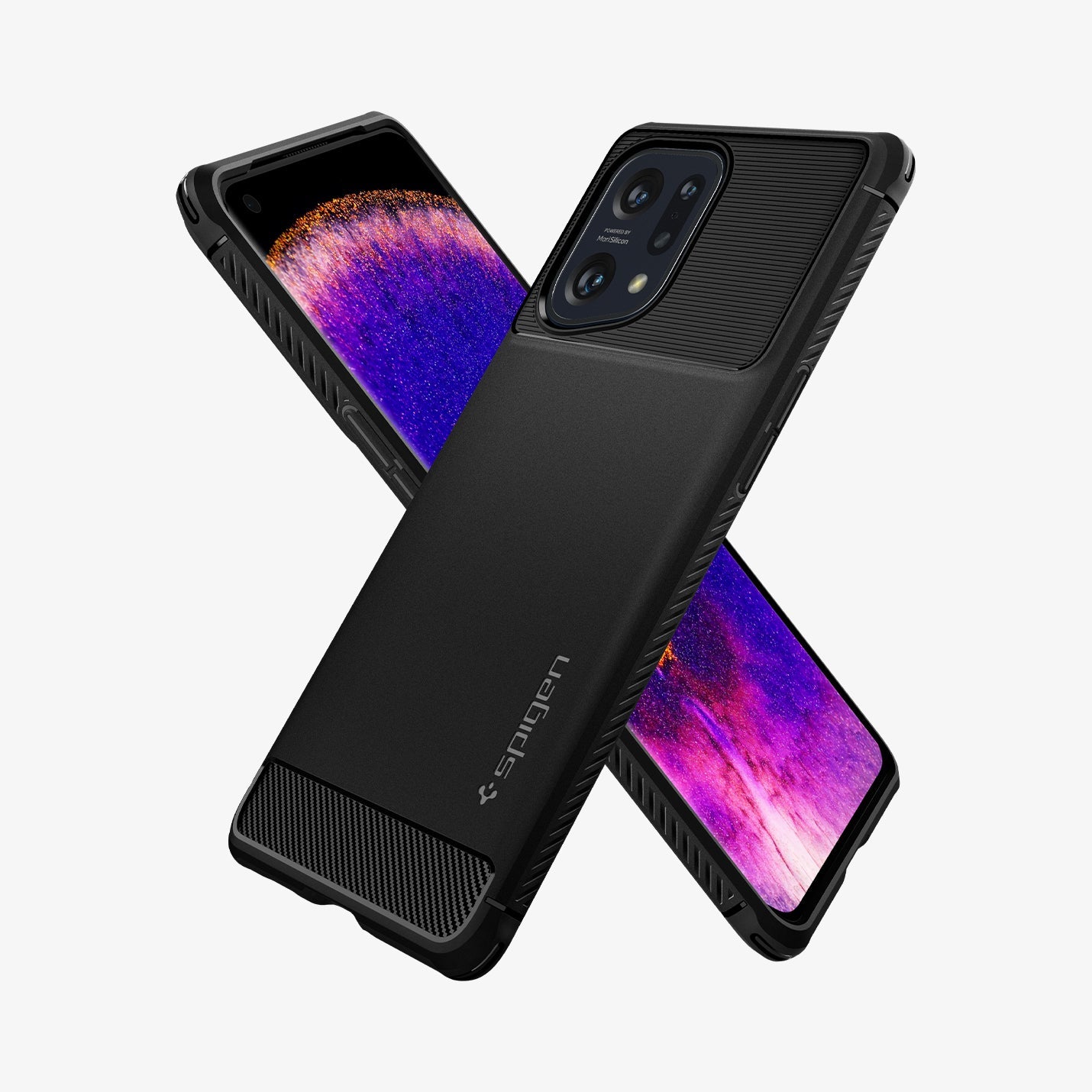 OPPO Find Series - Rugged Armor – Matte Black - view 14