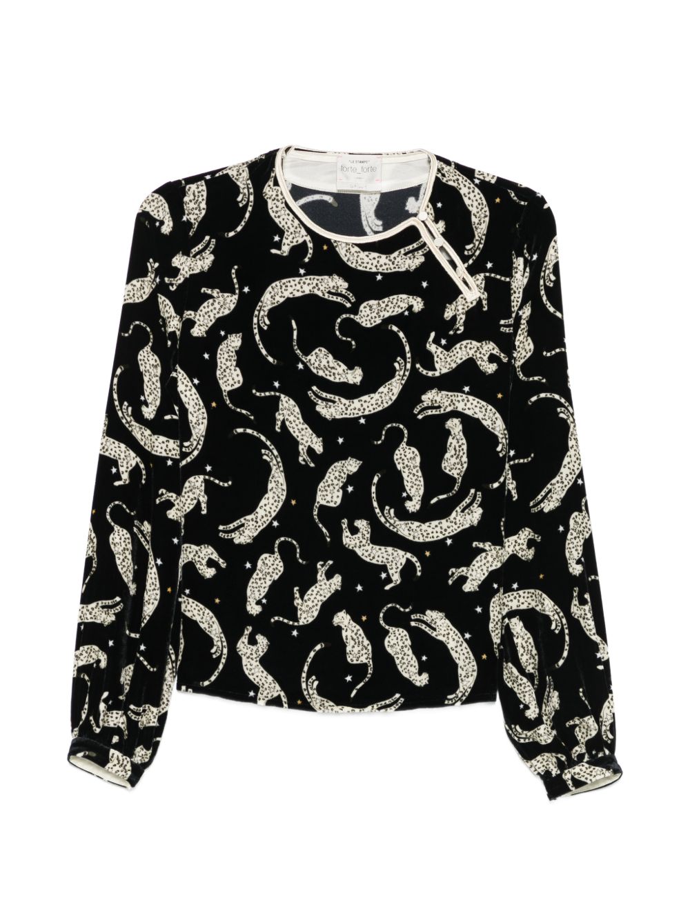 Forte forte t-shirts – Forte Forte Blouse – Viscose 82%, Silk 18%