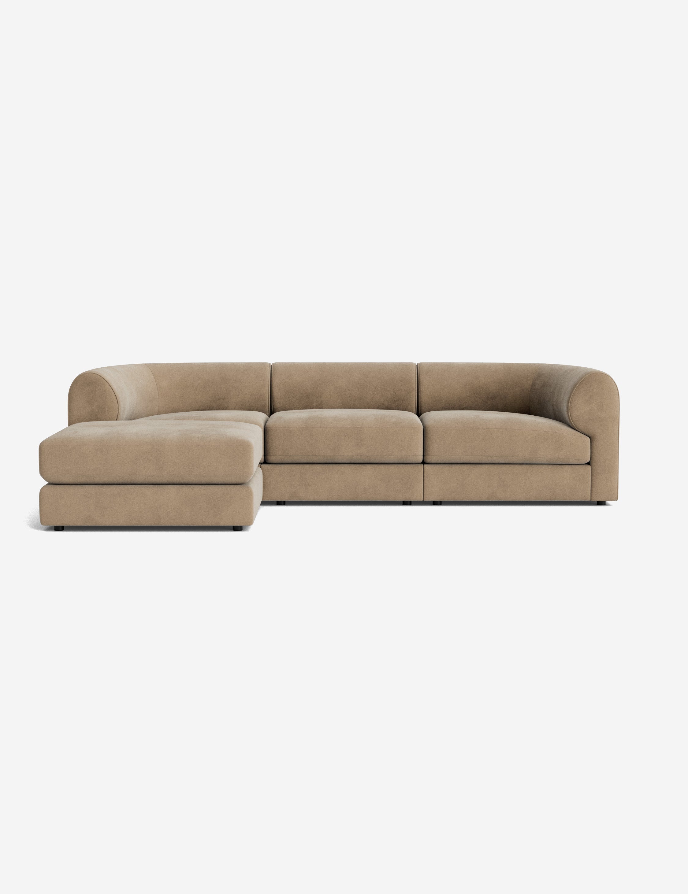 Lulu and Georgia Sergio Modular Sectional Sofa With Ottoman - view 11