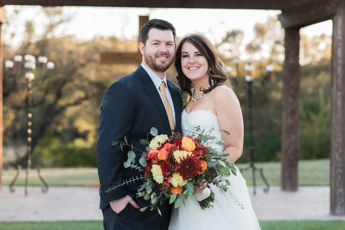 fiftyflowers.com Rustic Chic Wedding