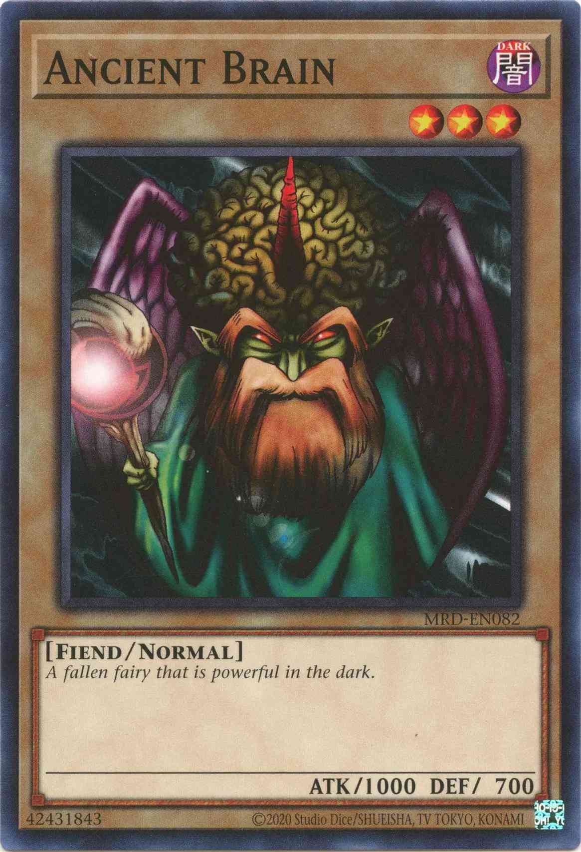 Yu-Gi-Oh! Ancient Brain - 25th Anniversary - MRD-EN082 - Common - Unlimited