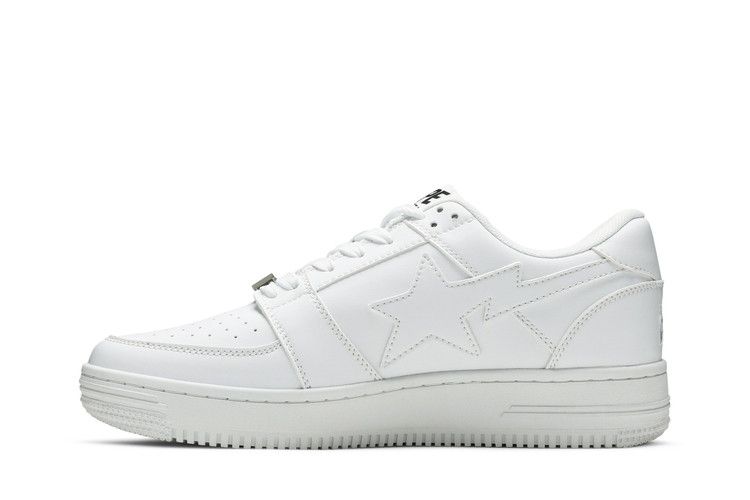 A Bathing Ape Bape Sta Low M2 White Leather (2020) - view 3