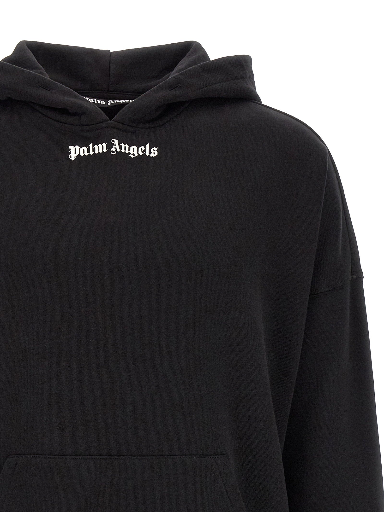 Palm Angels Classic Logo Hoodie – 100% cotton - view 3
