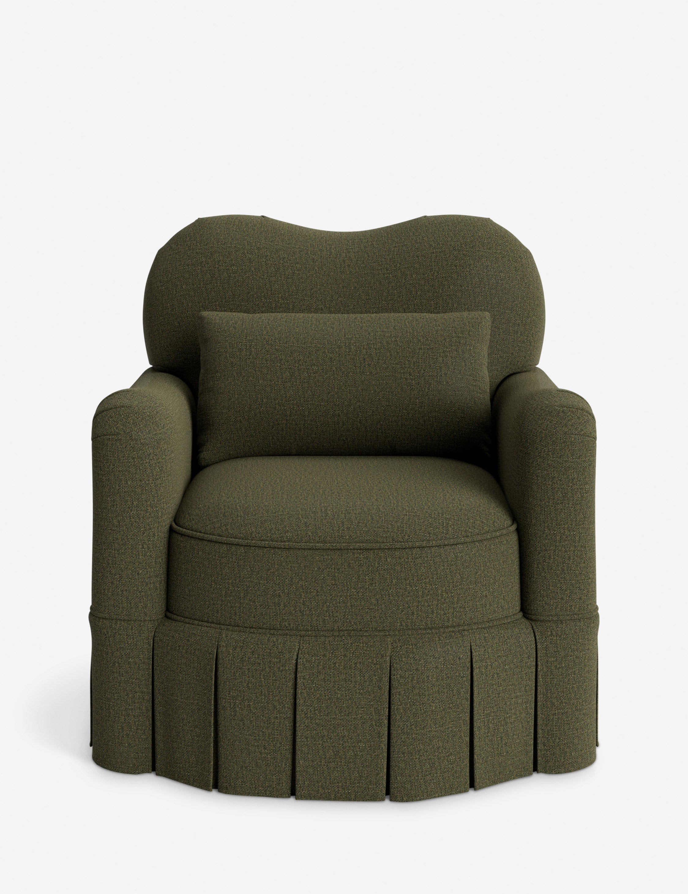 Lulu and Georgia Middleton Skirted Accent Chair by Ginny Macdonald - view 41