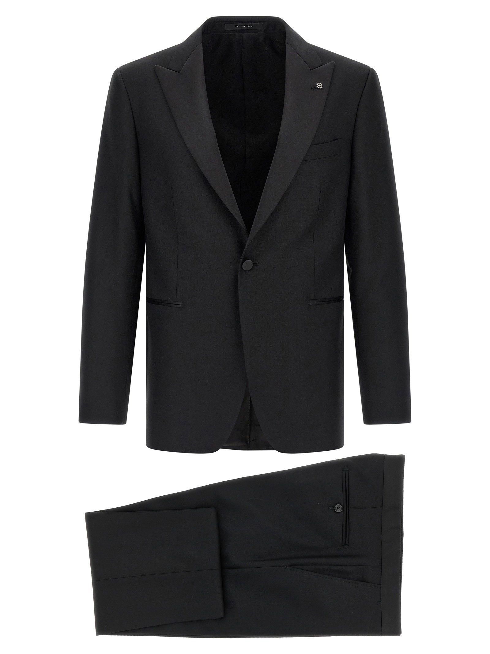 Tagliatore Napoli Tuxedo Dress – 100% virgin wool