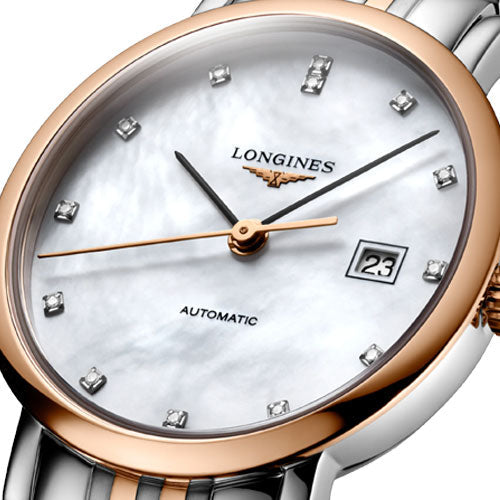 Longines Elegant Collection White mother-of-pearl Dial Women 29mm - view 3
