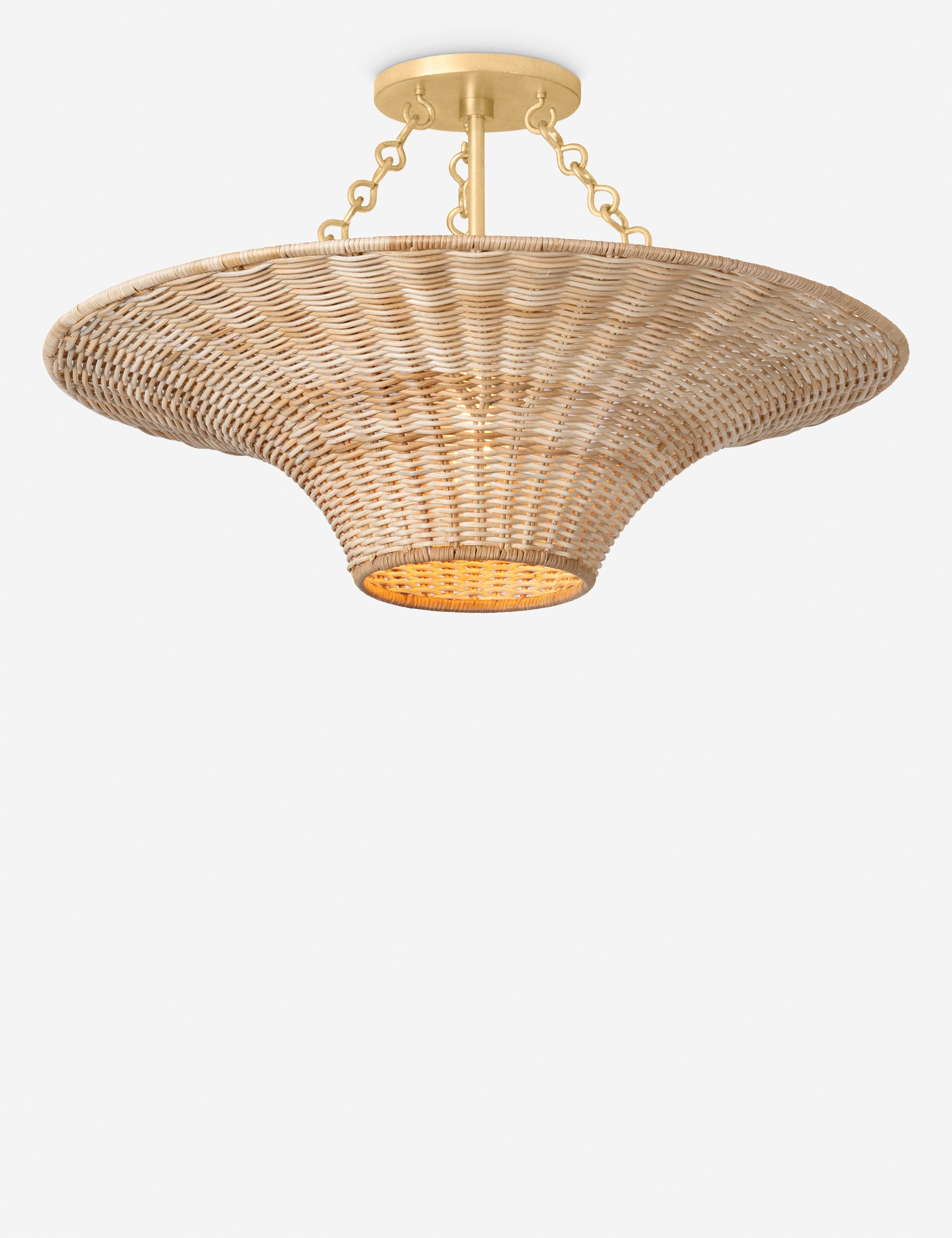 Lulu and Georgia Faysal Semi-Flush Mount Light - view 2