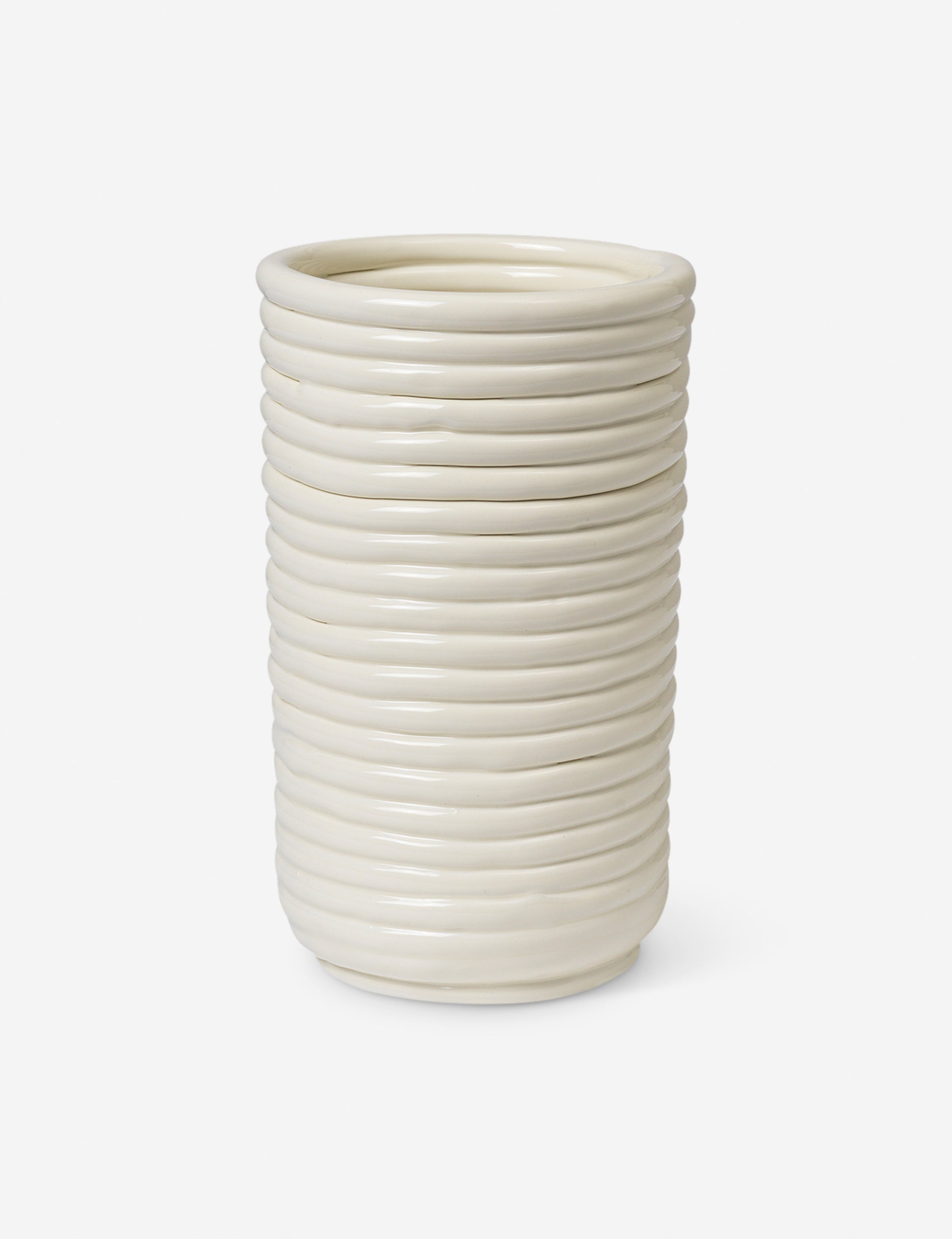 Lulu and Georgia Corduroy Vase by Ferm Living
