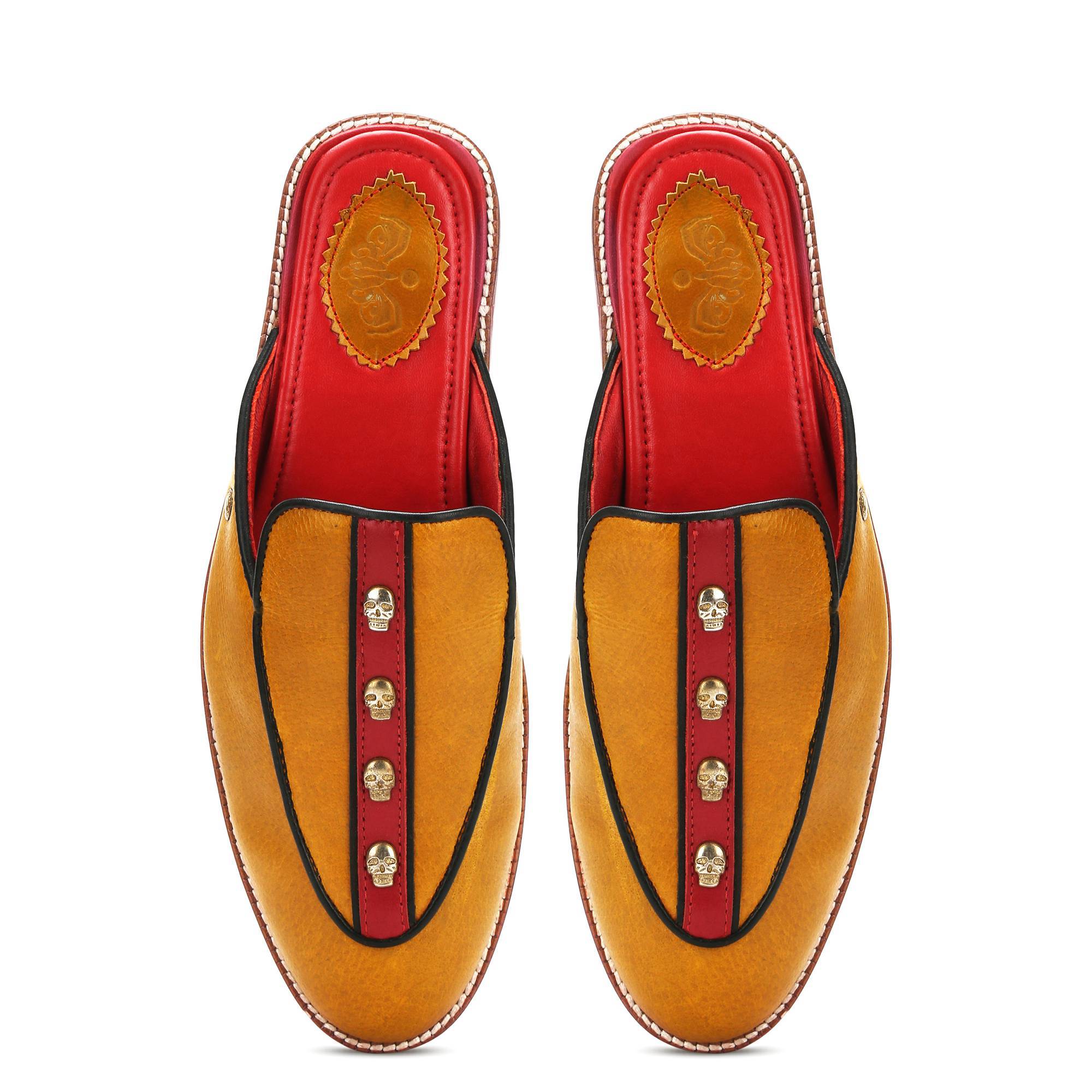 Banjaaran India Cranium Mule for Men – Mustard (discontinued) - view 2