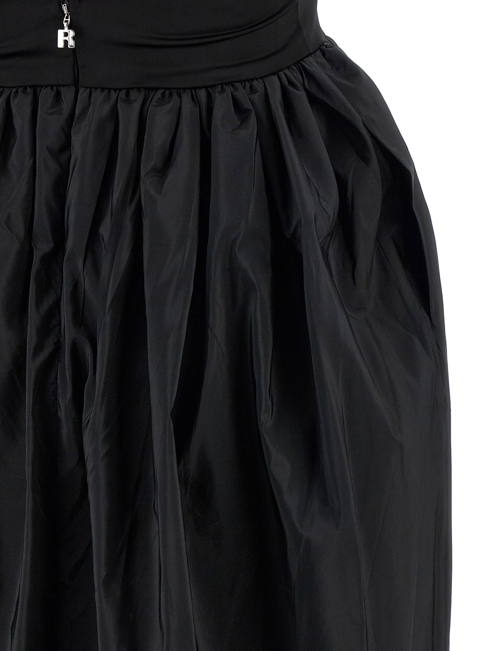 Rotate Birger Christensen Satin Taffeta Maxi Dress - view 4