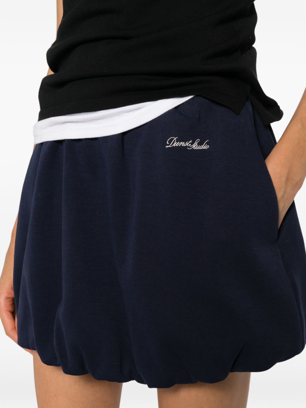 Dunst Cotton mini skirt - view 2