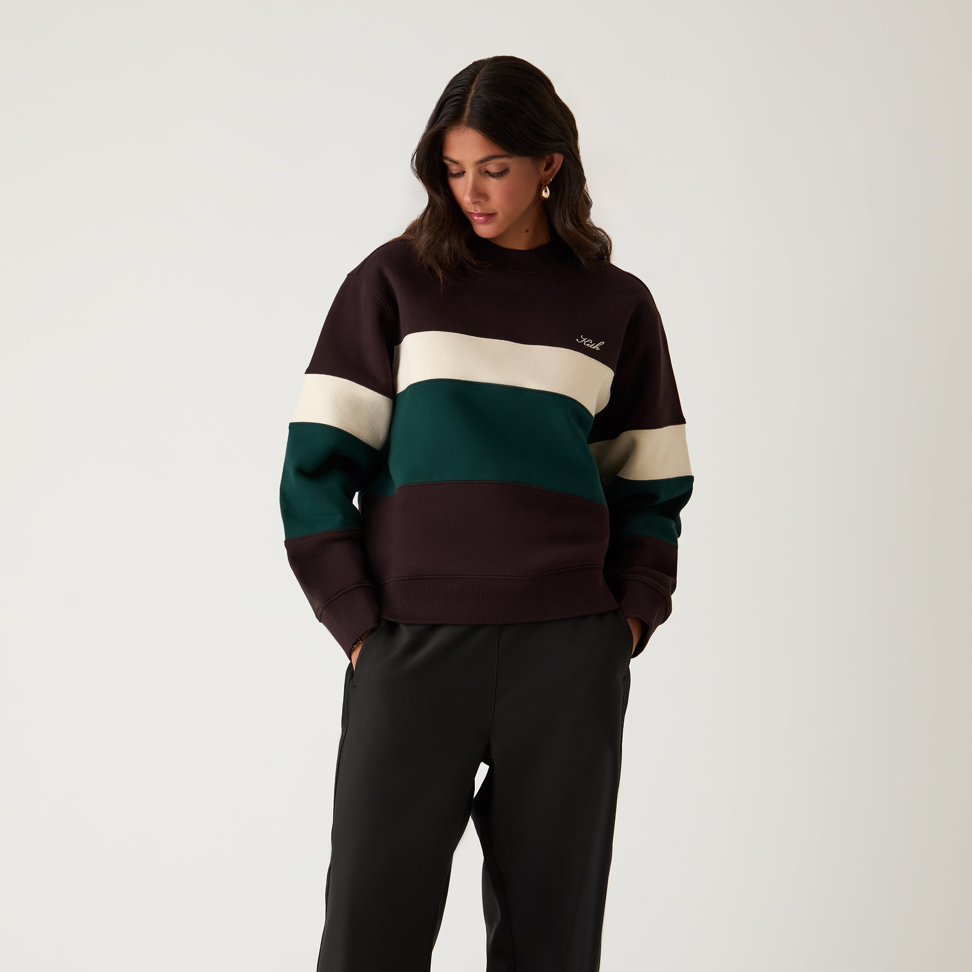 Kith Women Ashwin Panelled Crewneck - Incognito - view 2