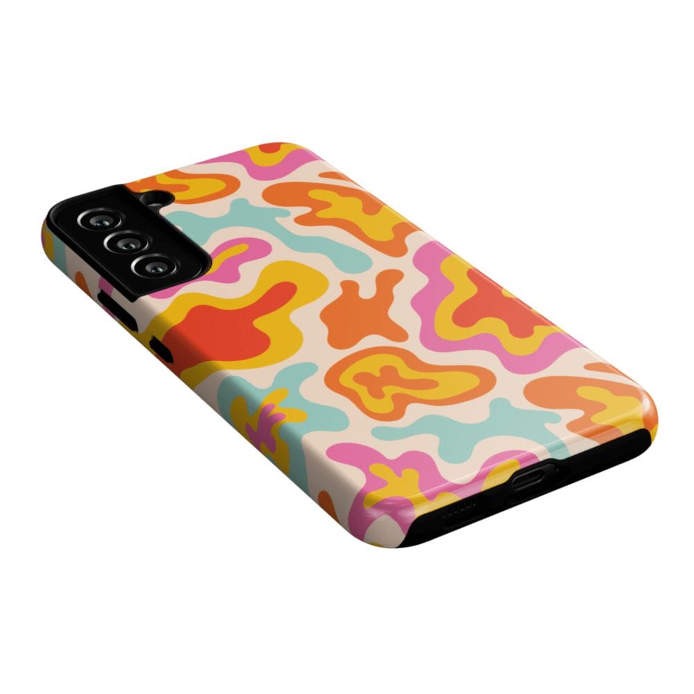 Casetry Tropical Color Splash | Abstract Retro Samsung Case - view 23