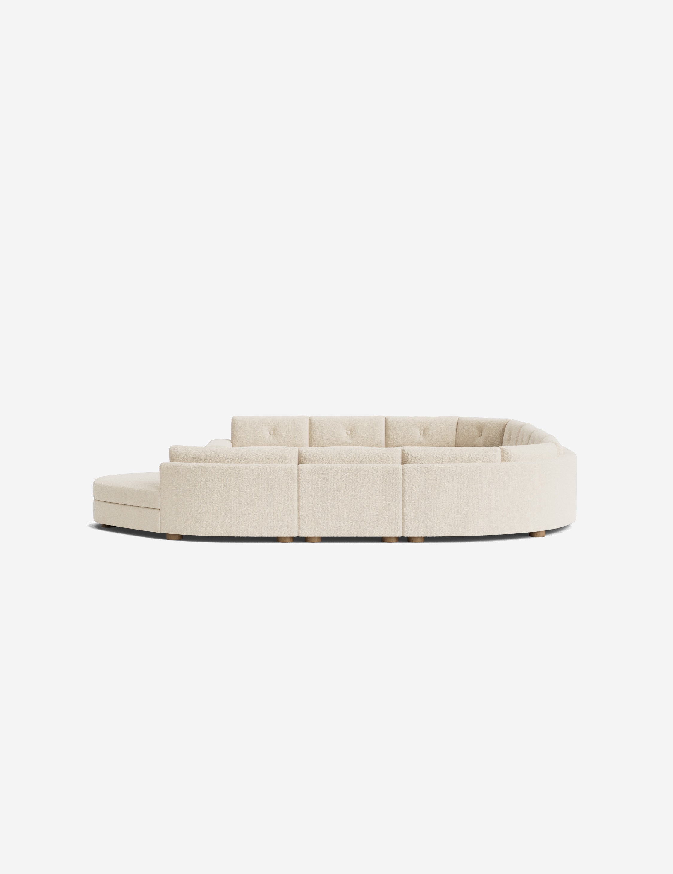 Lulu and Georgia Hill Modular U-Shaped Sectional Sofa - view 49