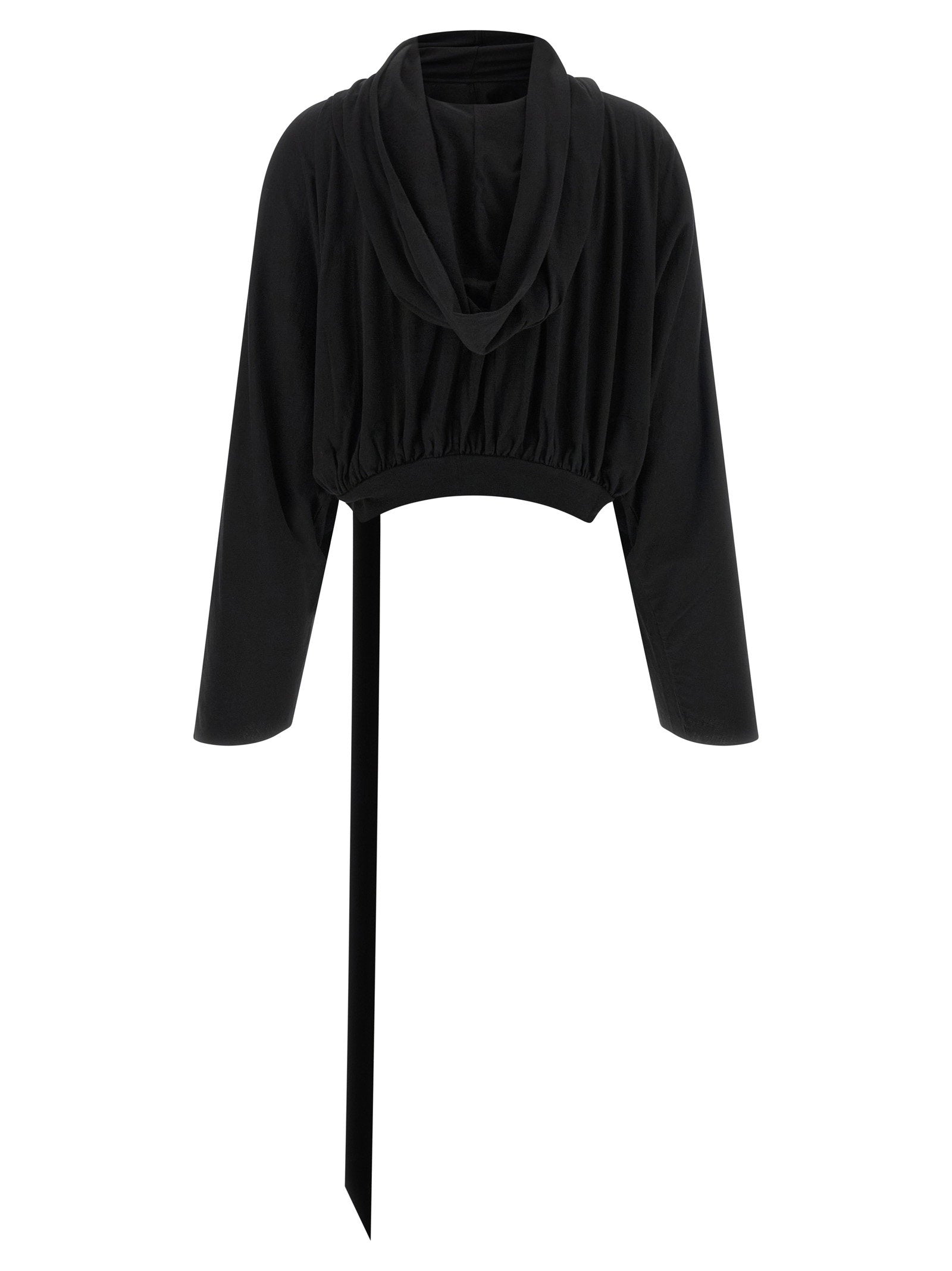 Drkshdw Cropped Hooded Top Long Sleeve Sweater - view 2