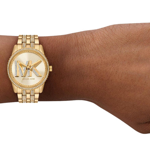 Michael Kors Mini Bryant Gold Dial Women 35mm MK7540 - view 2