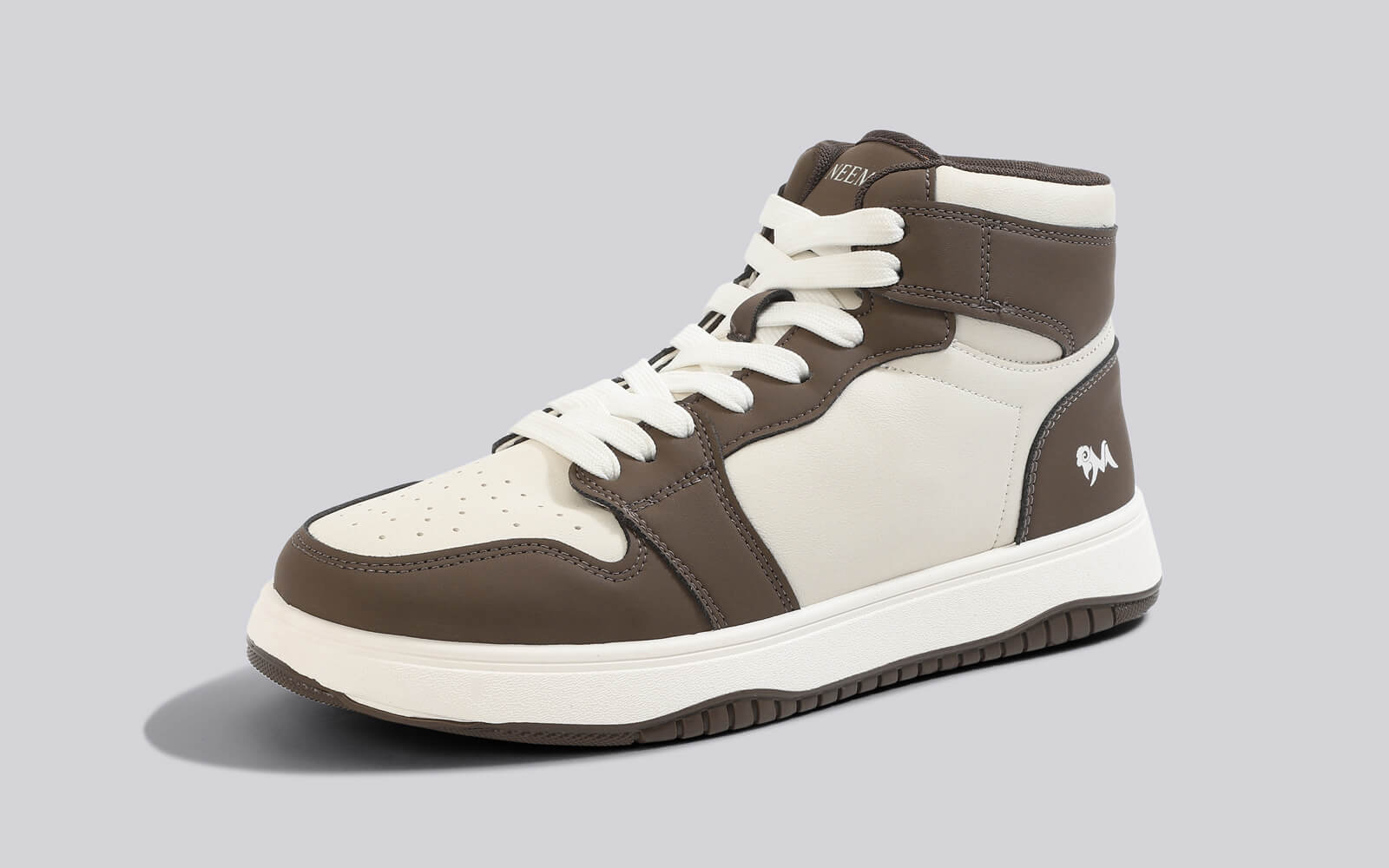 Neeman's Character High Top : Ivory-Brown - view 3