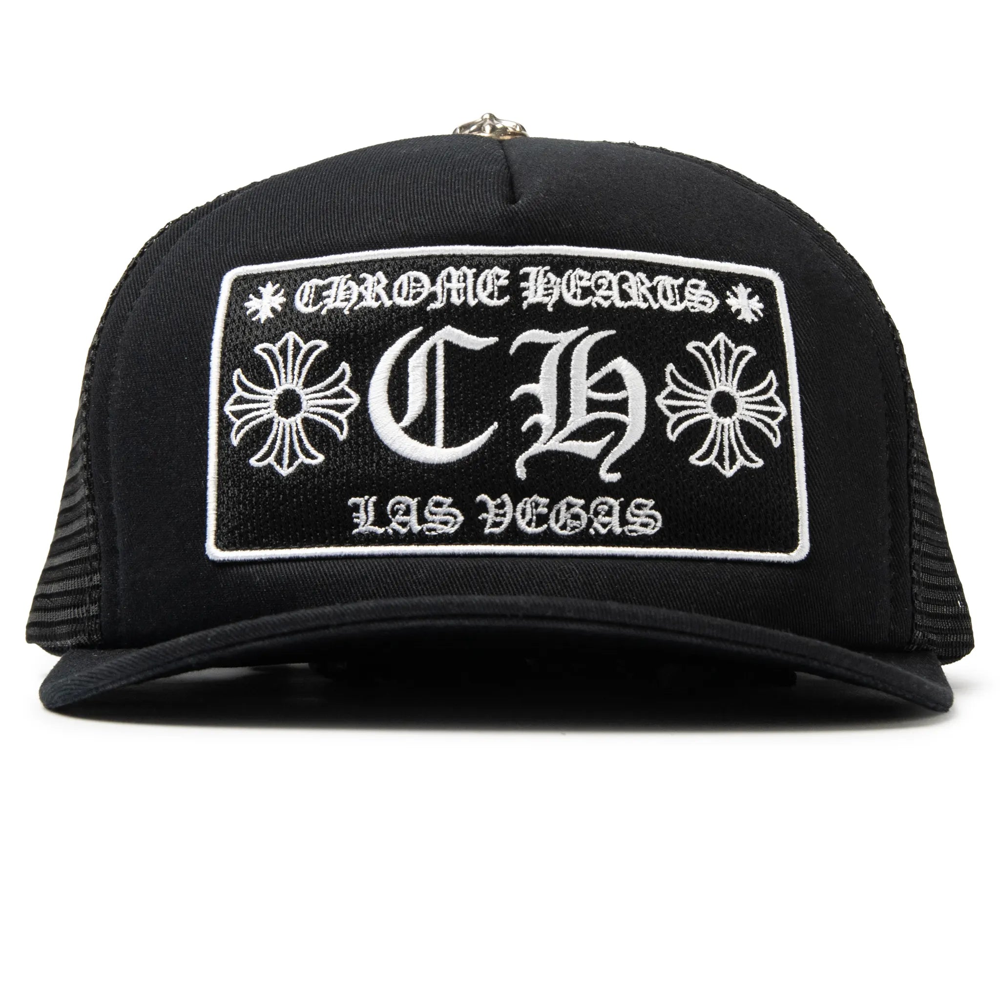 Chrome Hearts CH Las Vegas Black Trucker Cap - view 2