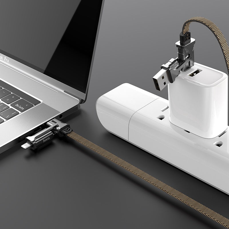 Million Cases Versatile 60W 4 in 1 Power Infused Charging Cable - view 5