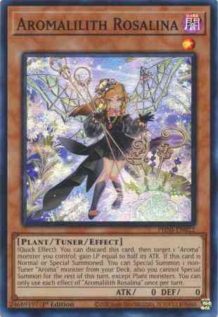 Yu-Gi-Oh! Aromalilith Rosalina - PHNI-EN022 - Super Rare - 1st Edition