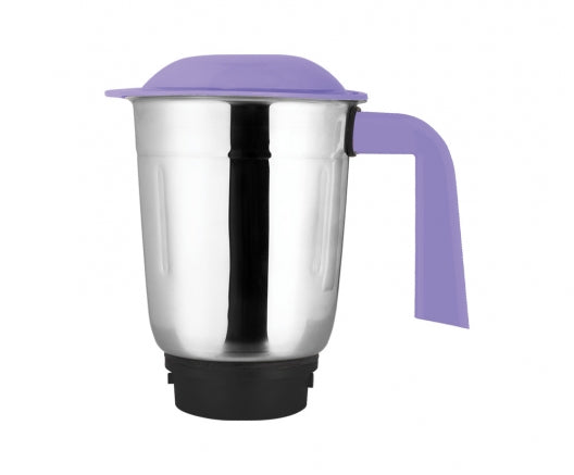 Maharaja Whiteline Novello 500 Watts Mixer Grinder with 3 Jars | White & Lavender - view 4