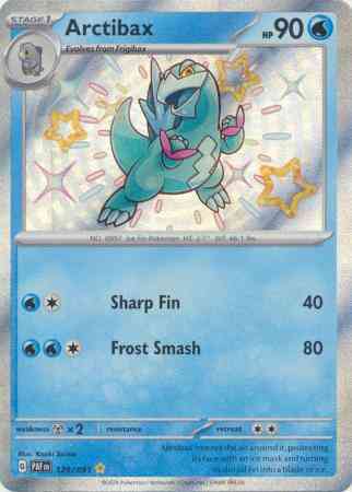 Shiny rare sv045-129 – Pokémon Arctibax - 129/091 - Shiny Rare [sv045-129] [Secret]
