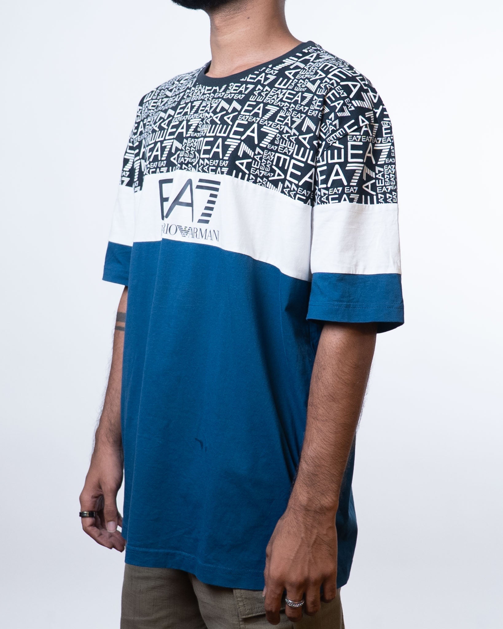 Emporio Armani EA7 Printed Tee - view 2