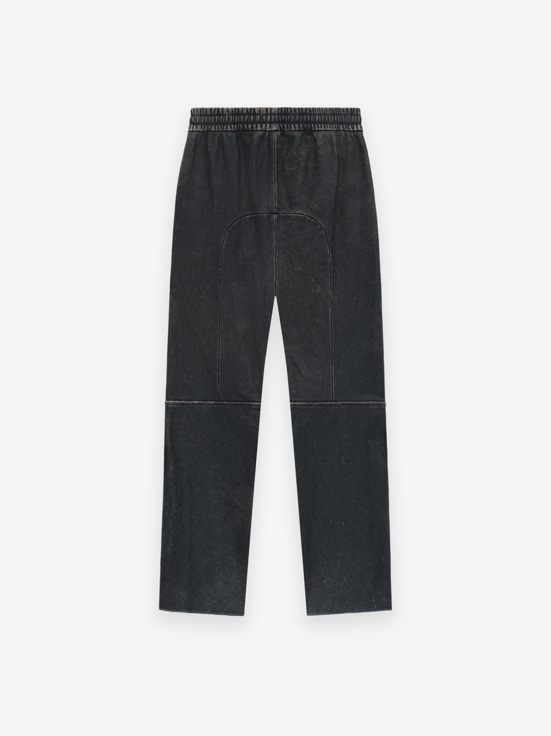 Fear of God Leather Moto Pants – Black - view 2