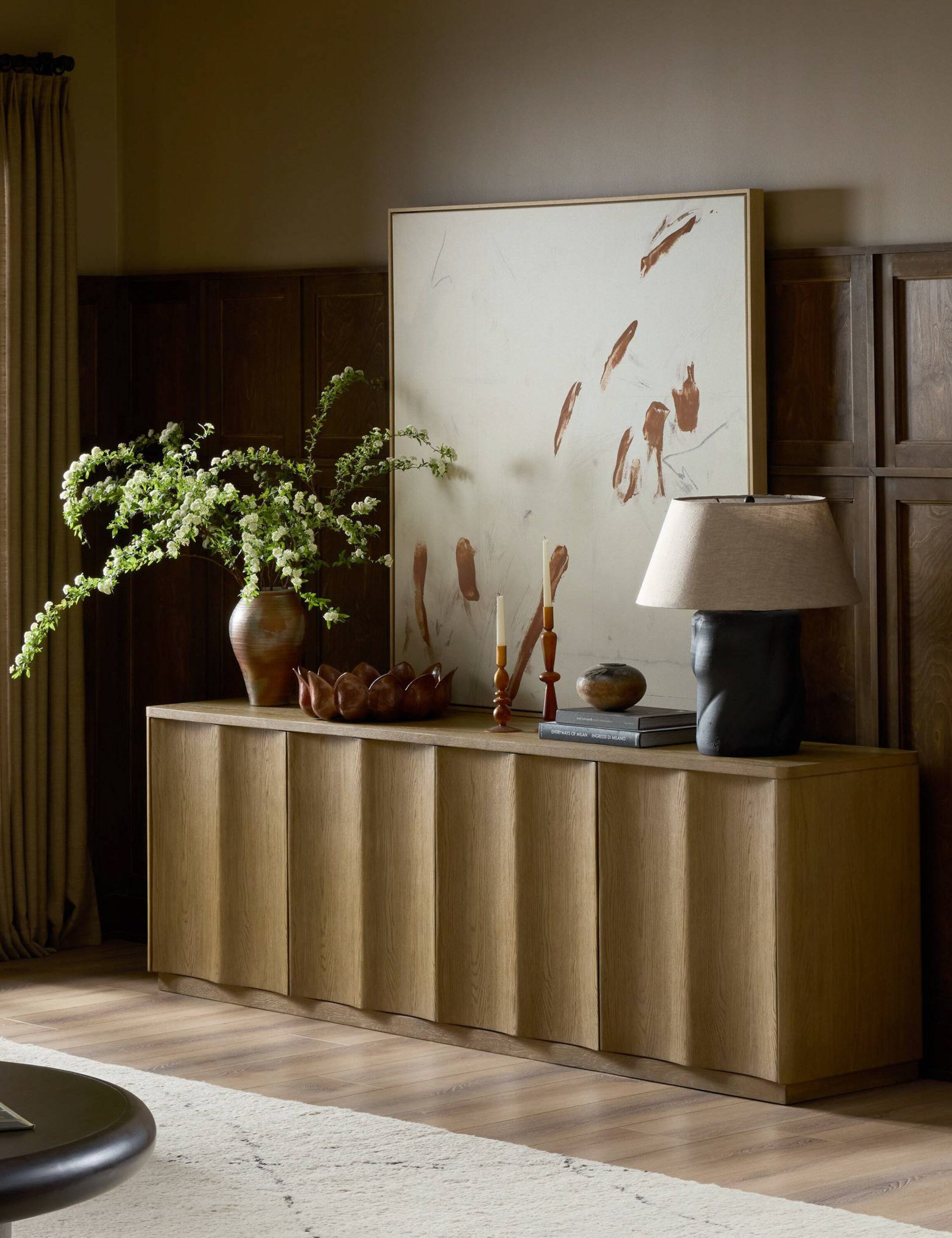 Lulu and Georgia Macari Media Console – Natural - view 2