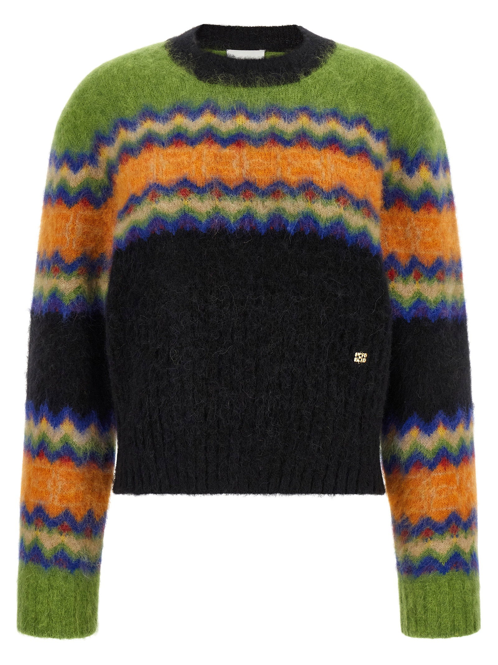 Ganni Fair Isle Sweater – 50% wa 28% pa 22% wo