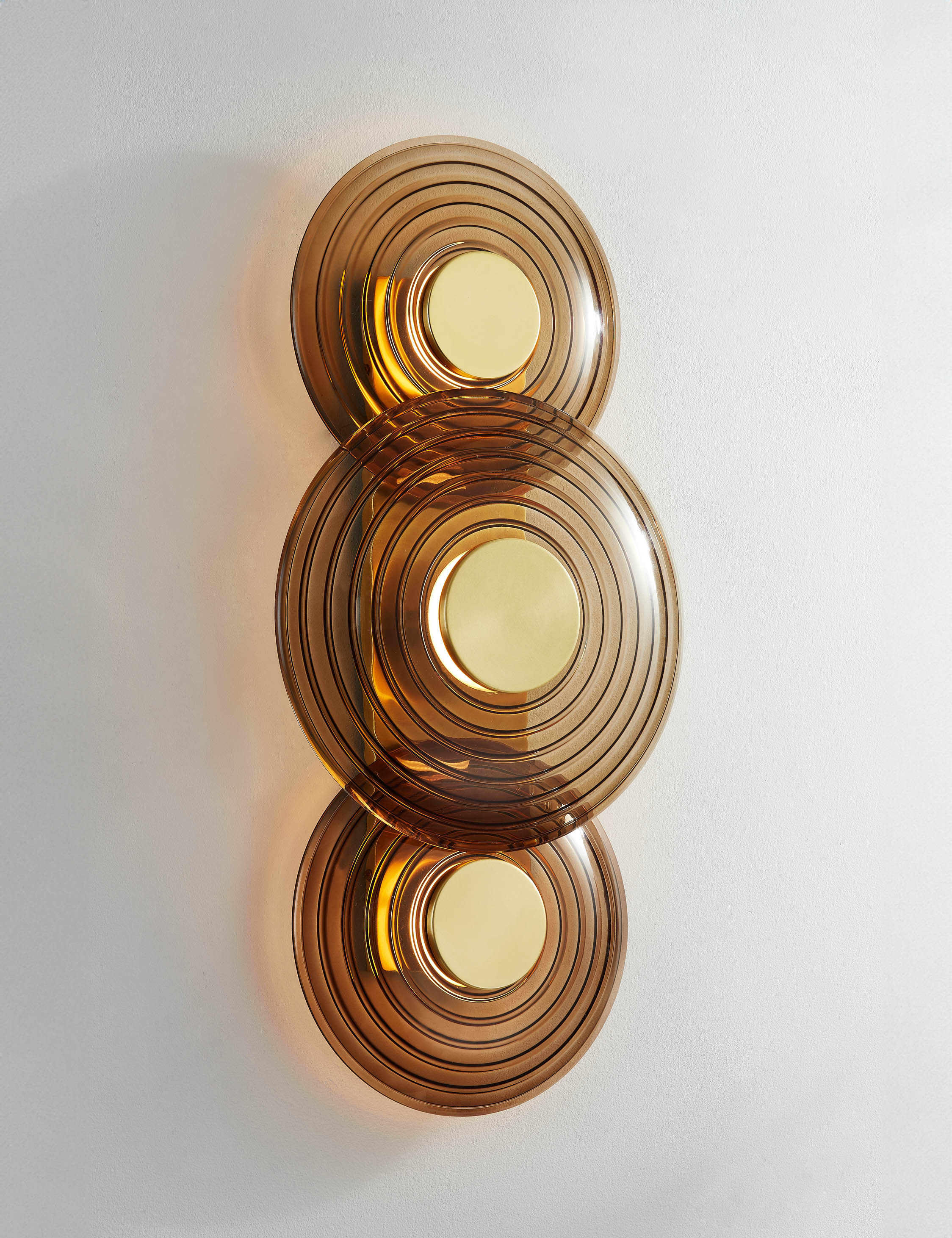 Lulu and Georgia Canales Long Sconce – Aged Brass - view 2