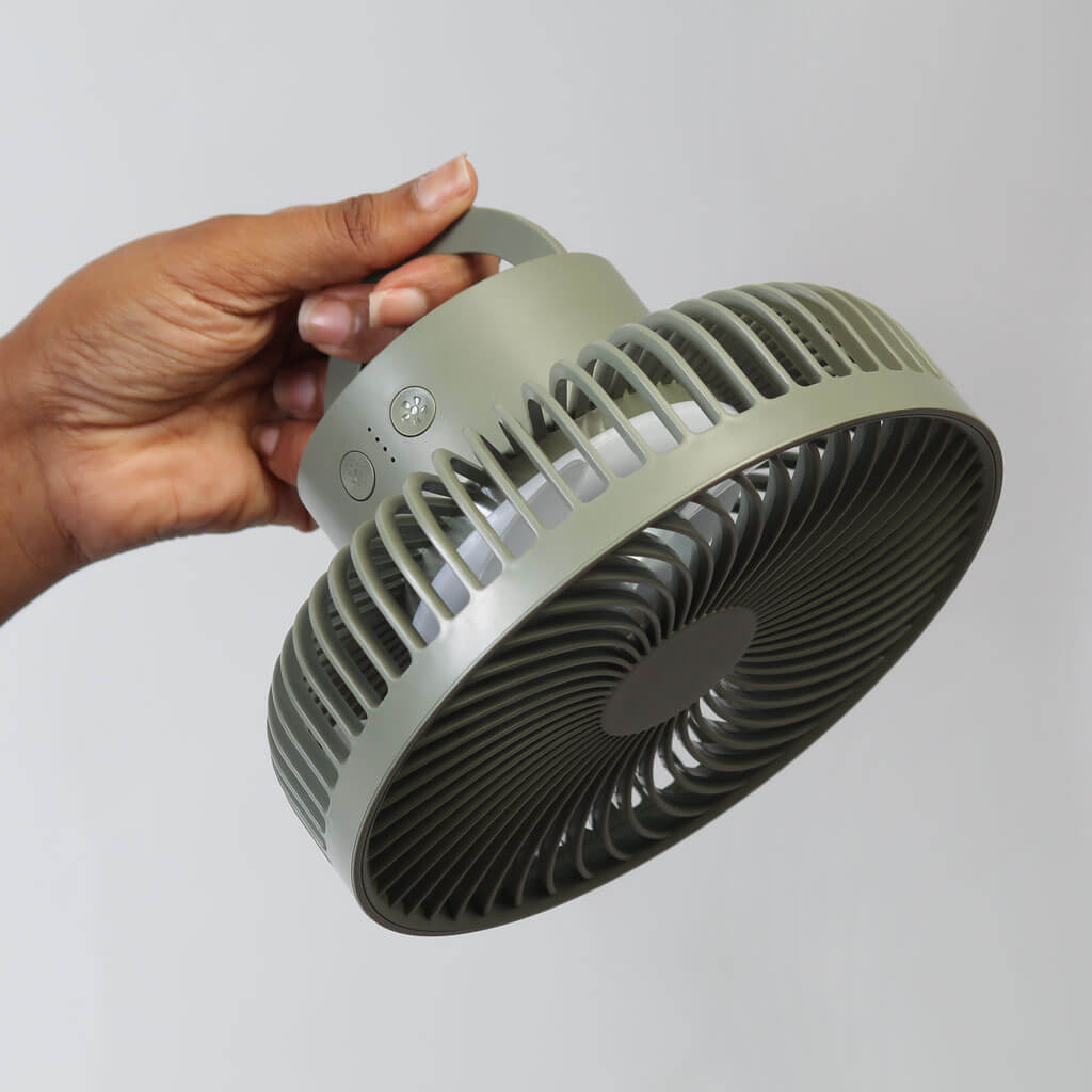 Porffitto Portable Tripod Fan With Lamp - view 8