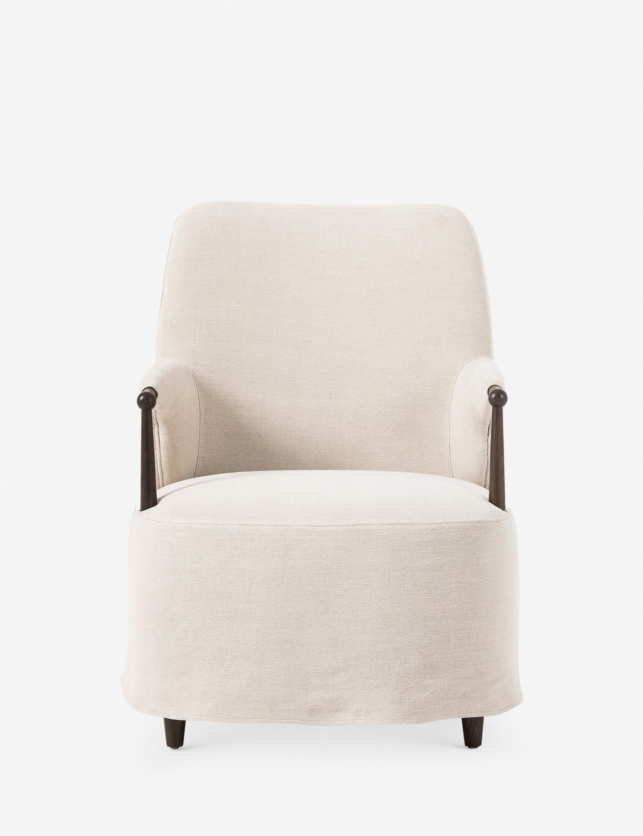 Lulu and Georgia Brently Accent Chair by Amber Lewis x Four Hands - view 2