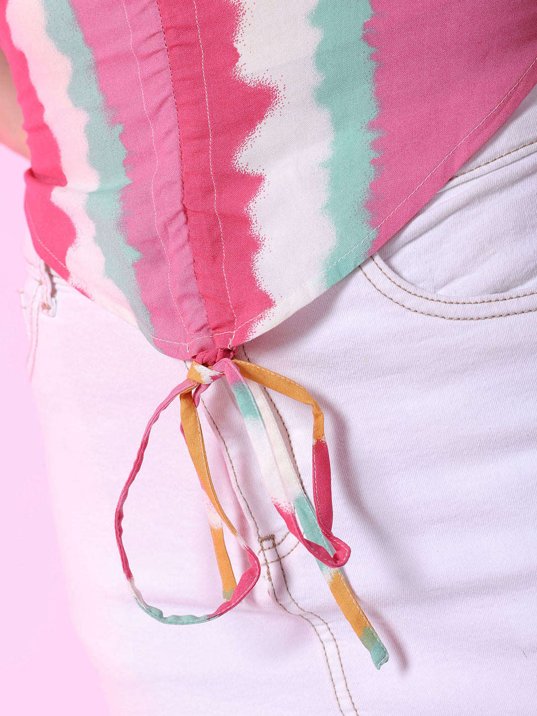 Freehand By The Indian Garage Co Women Striped Top - view 6