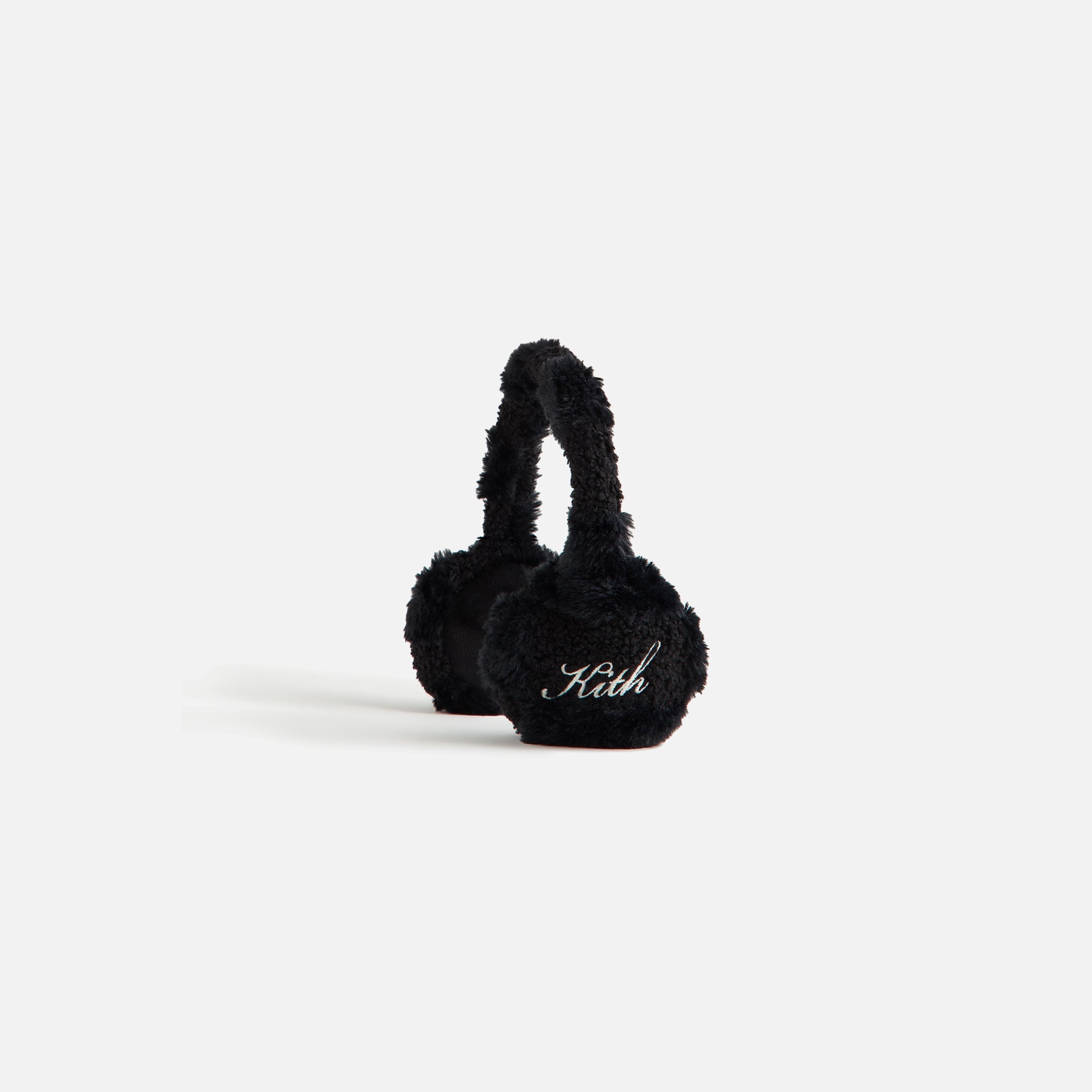 Kith Women Monogram Sherpa Ear Muff - Black - view 3