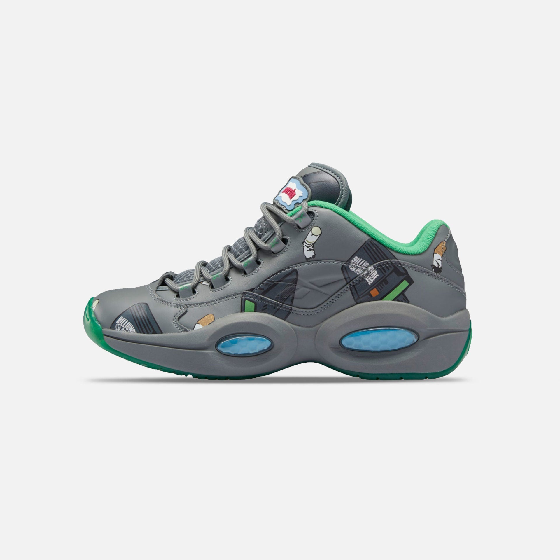 Reebok | BILLIONAIRE BOYS CLUB QUESTION LOW GREY - view 4