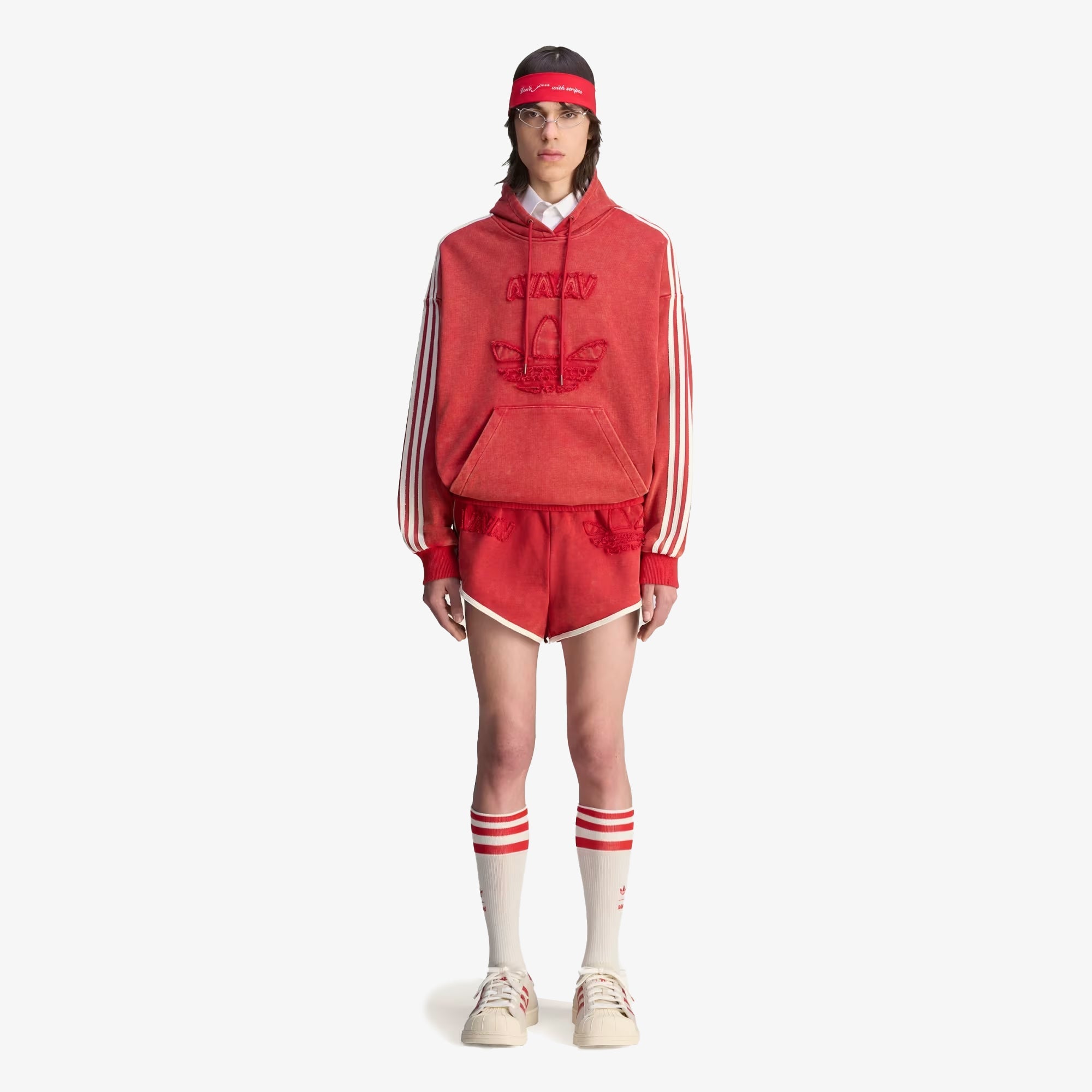 Adidas Originals | AVAVAV BOXING SHORTS { POWER RED - view 7