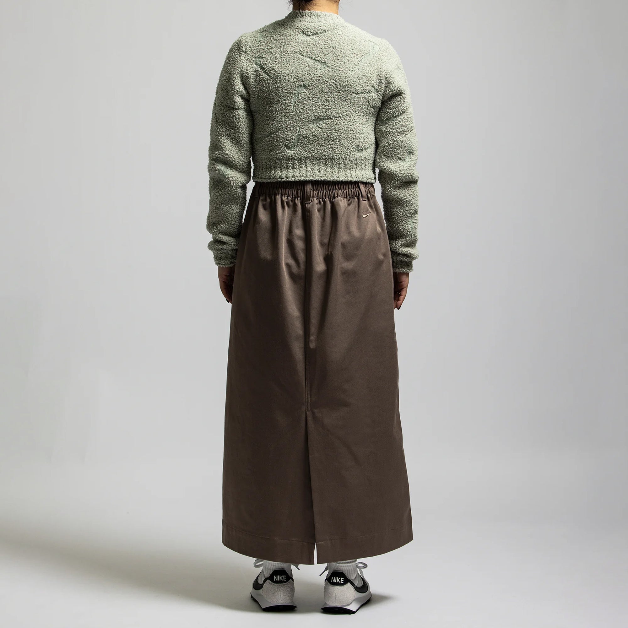 Jordan | TWILL SKIRT { MINK BROWN/MINK BROWN - view 9