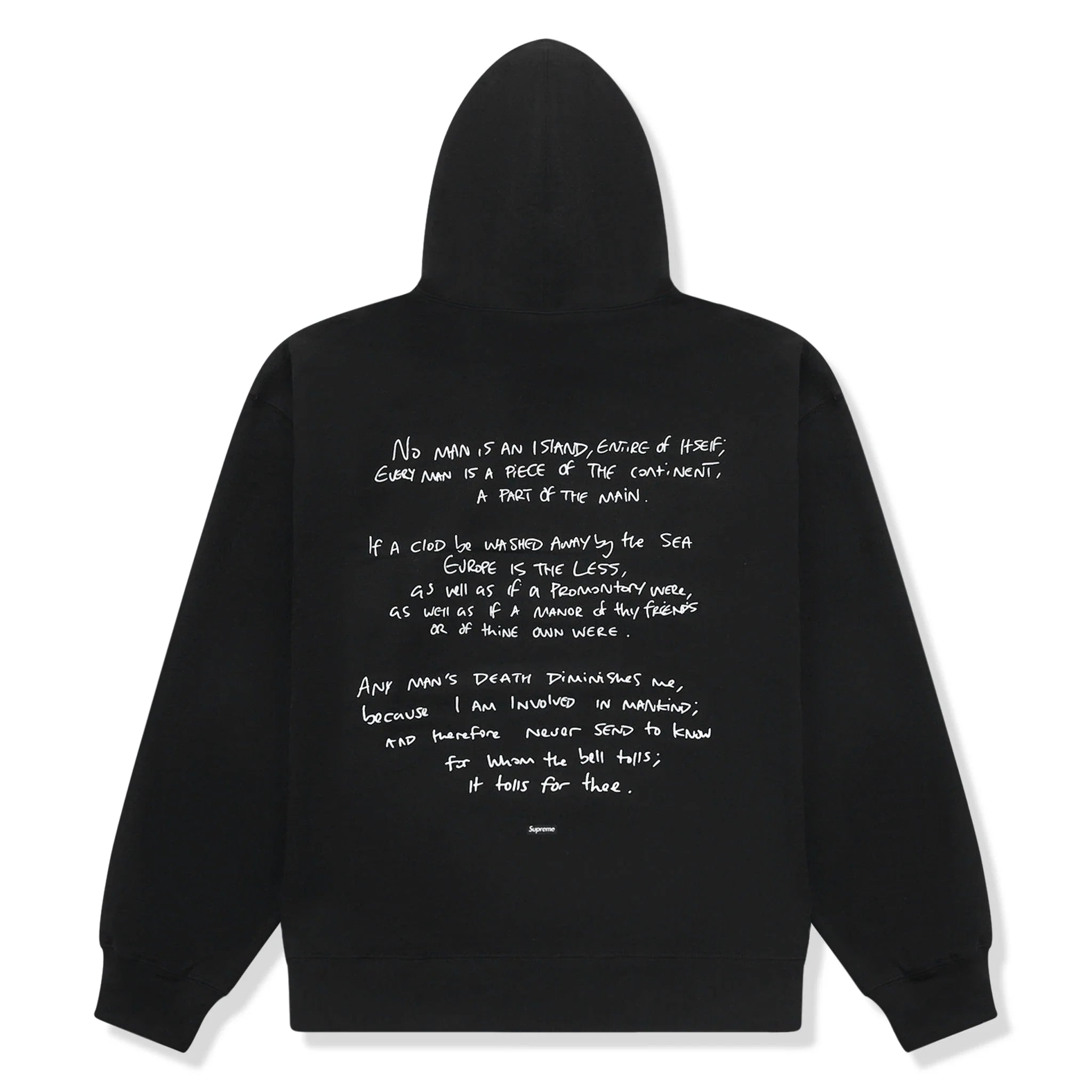 Supreme x Corteiz Rule The World Black Hoodie - view 2